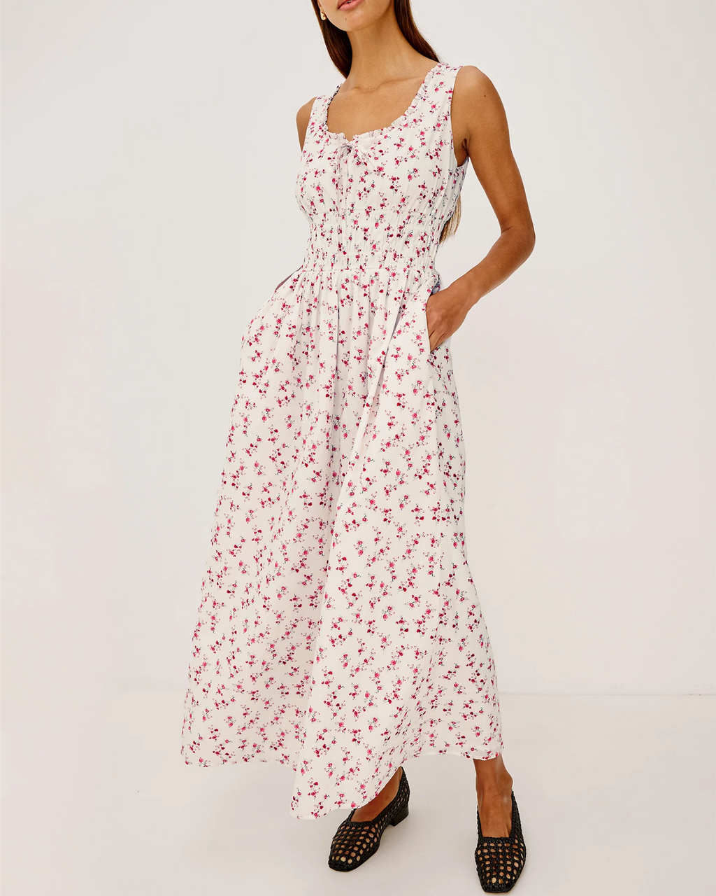 JORDIE DRESS ROUGE ROMANTIC