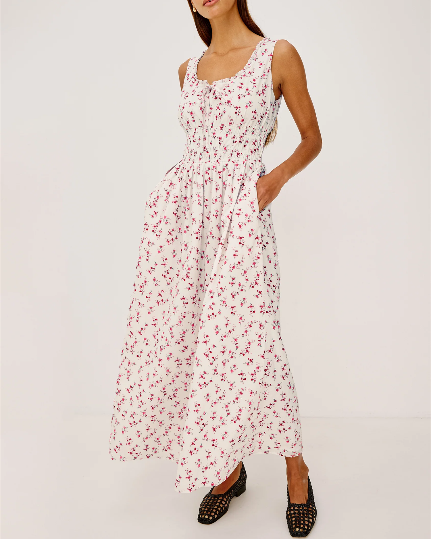 JORDIE DRESS ROUGE ROMANTIC