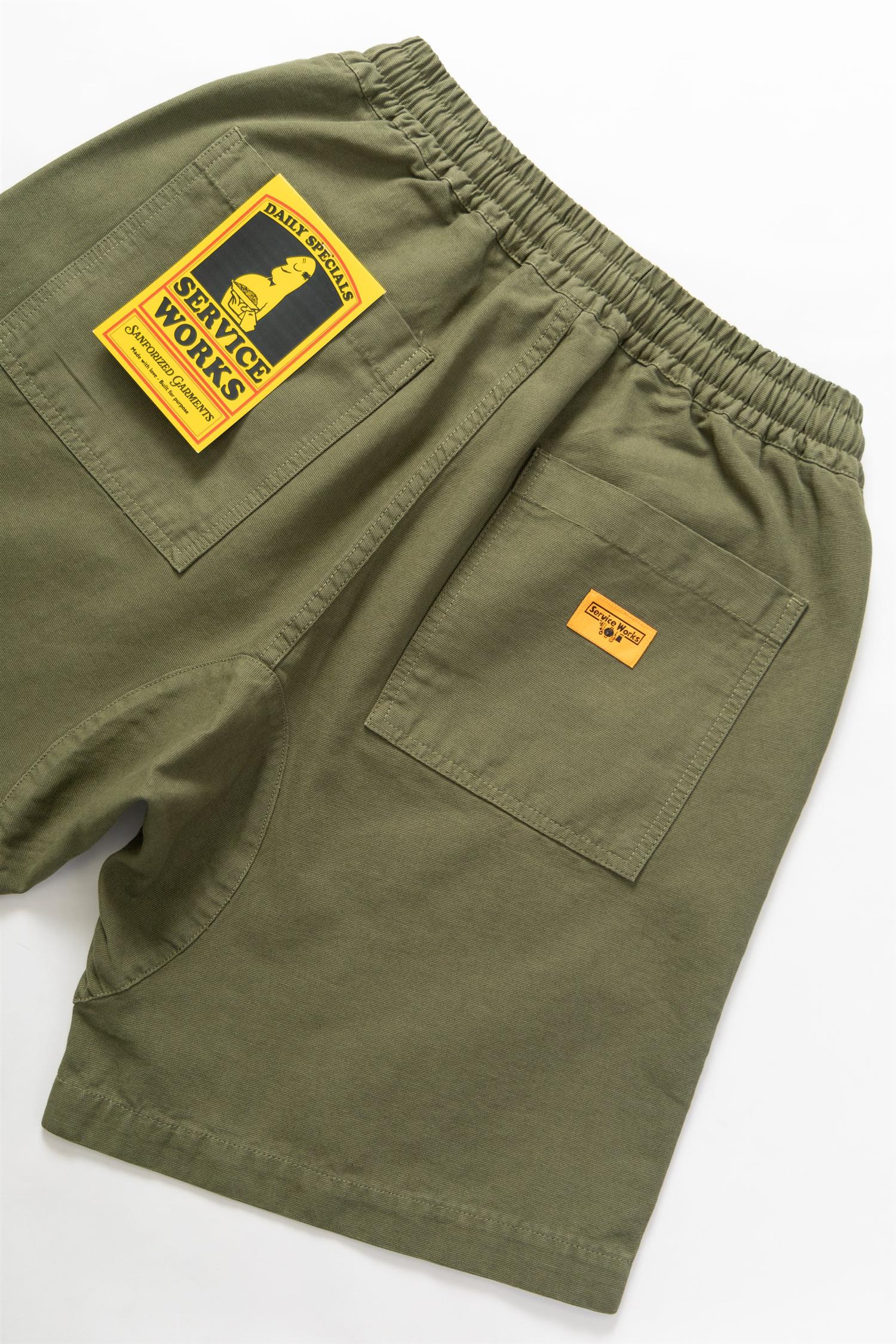 Classic Chef Shorts Olive