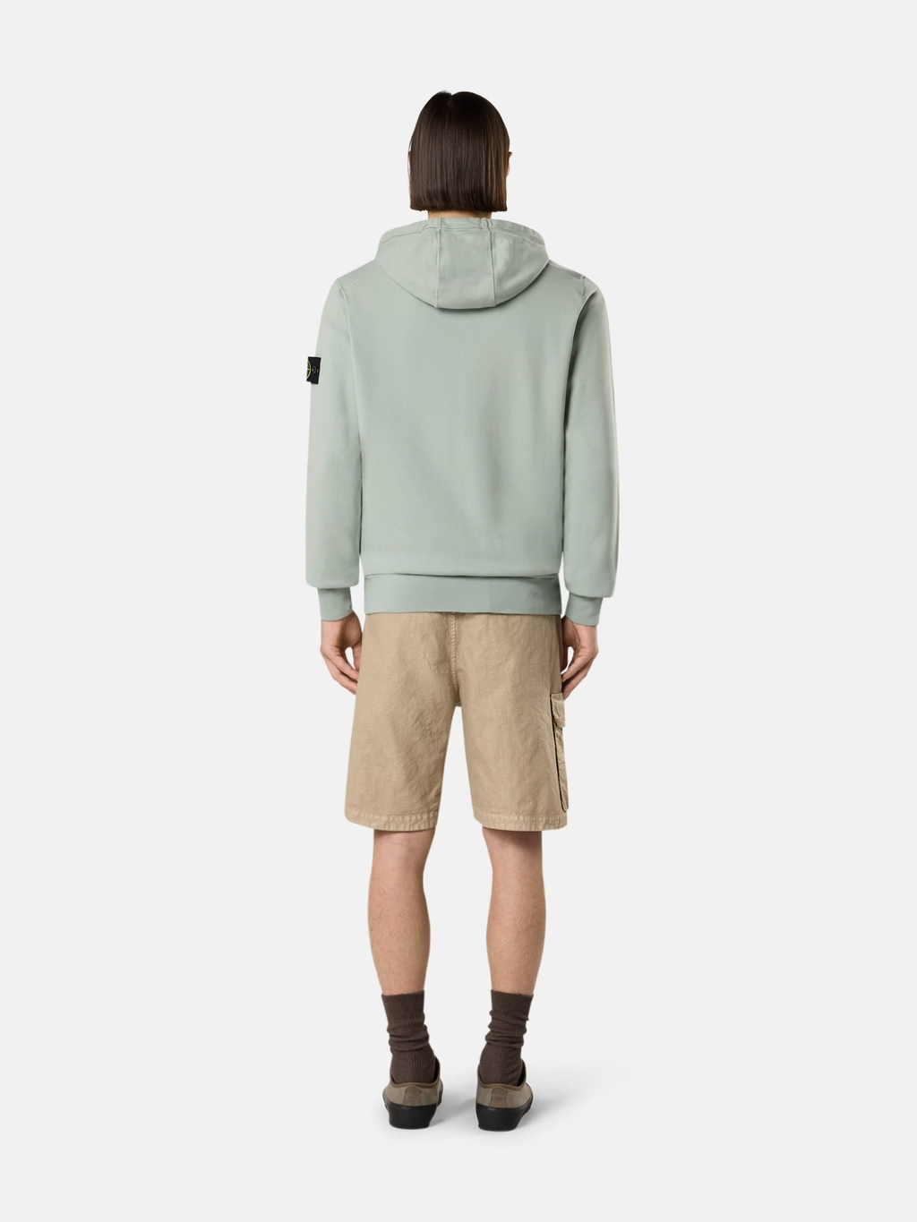 Loose Leg Nylon Cargo BERMUDA SHORTS DESERT