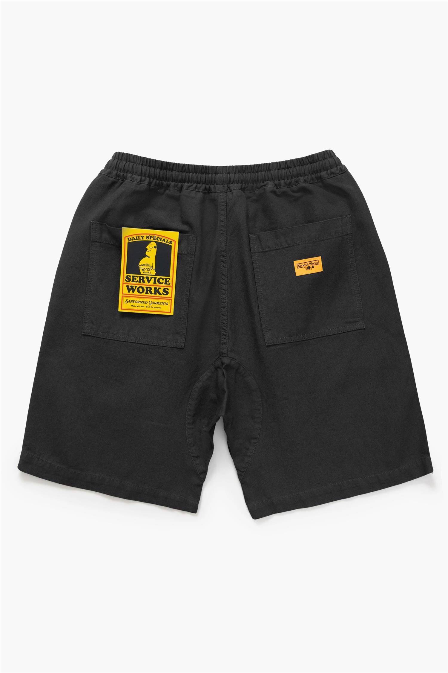 Classic Chef Shorts Black