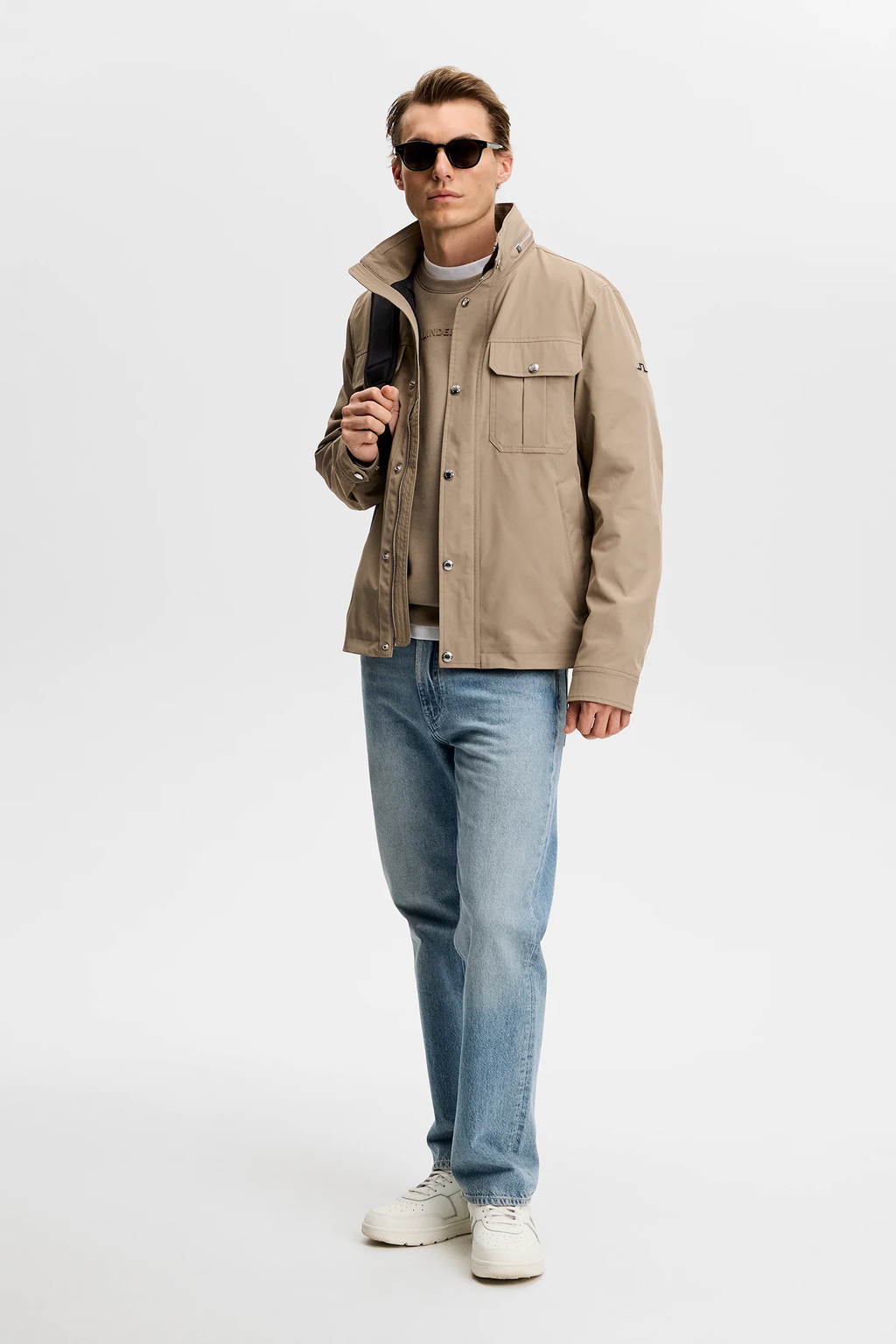 Bailey Recy Poly Jacket Brindle