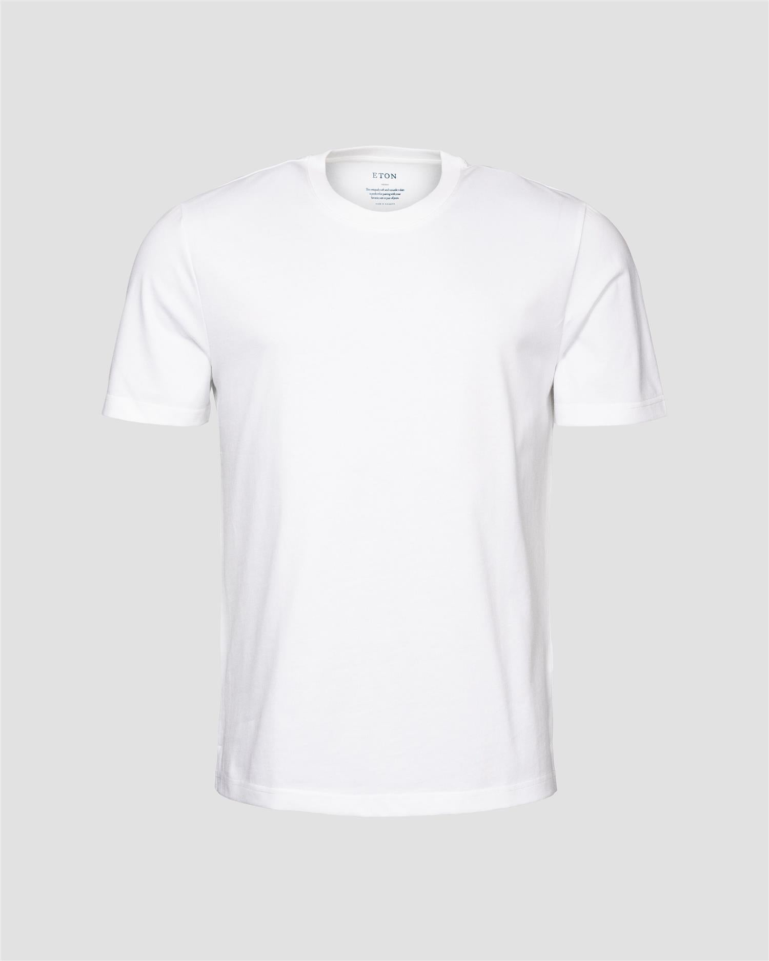 Single Jersey Supima Cotton T-shirt White