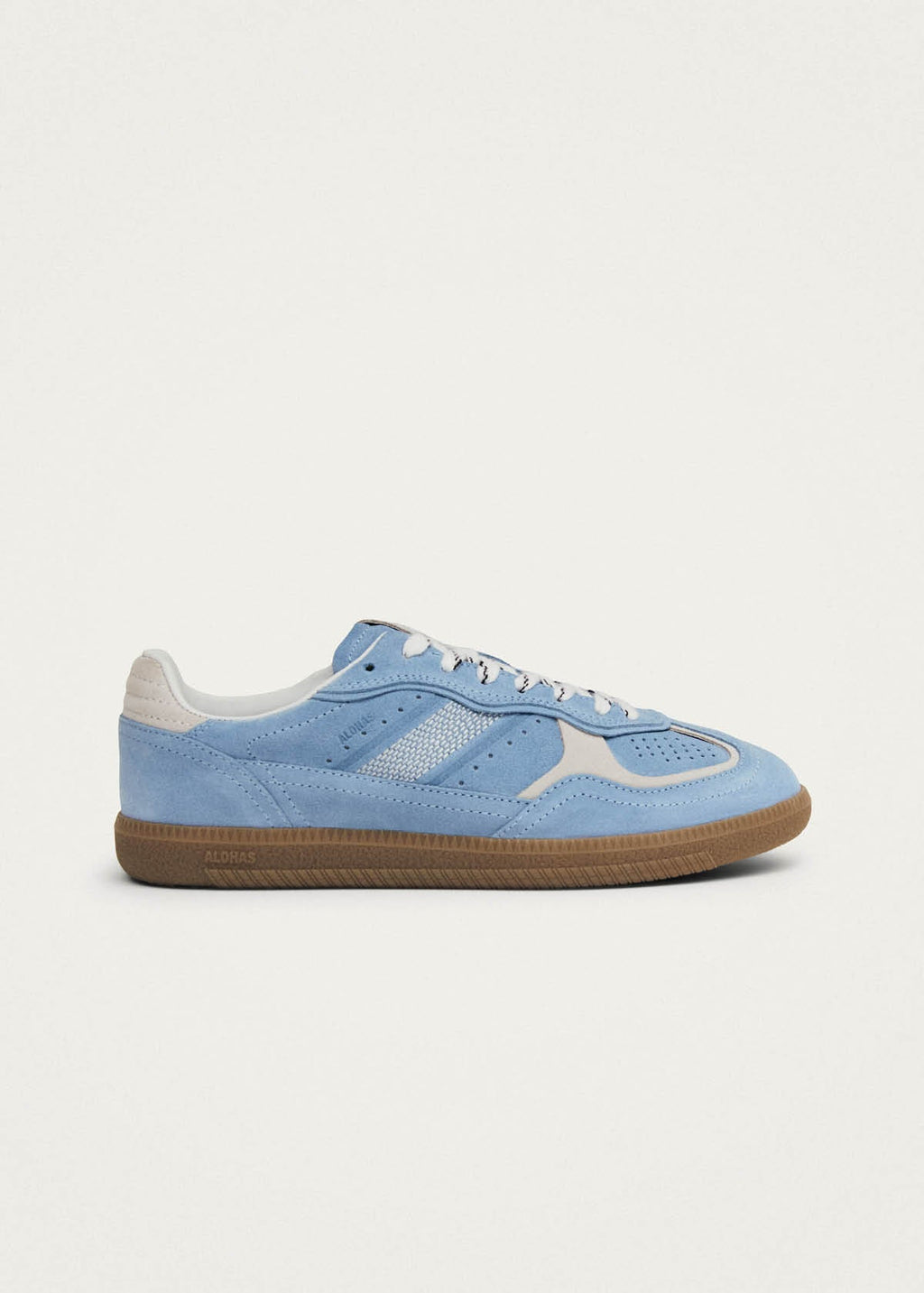 TB.490 Leather Sneakers Rife Cornflower Blue Cream