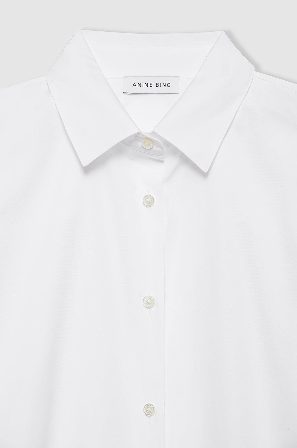 ESSIE POPLIN SHIRT WHITE