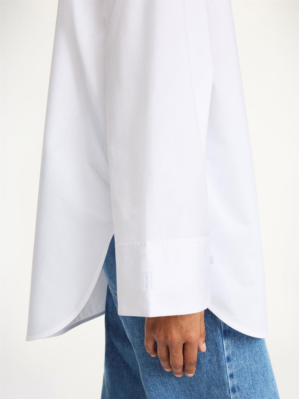 DERRIS Organic Cotton Shirt Pure White
