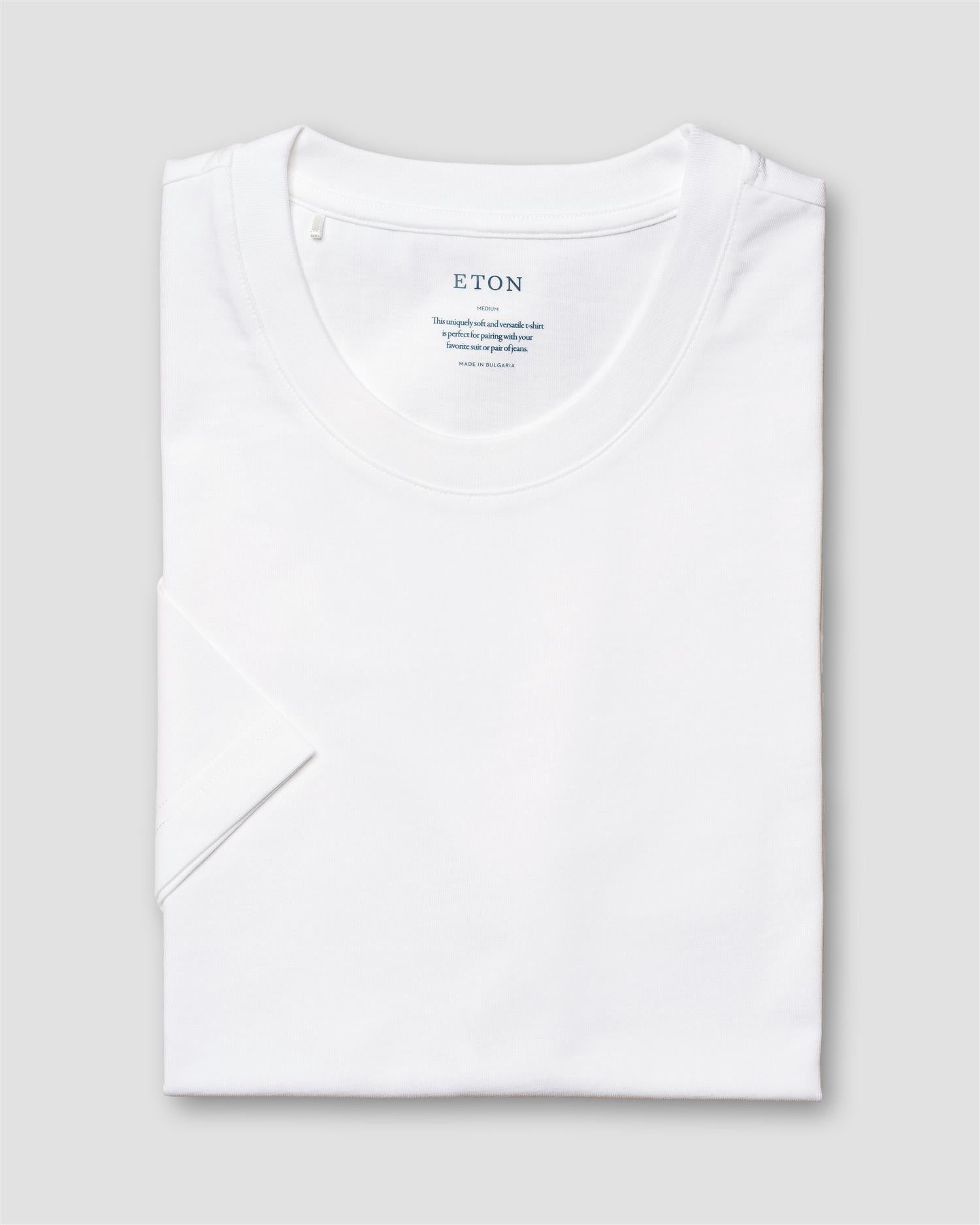 Single Jersey Supima Cotton T-shirt White