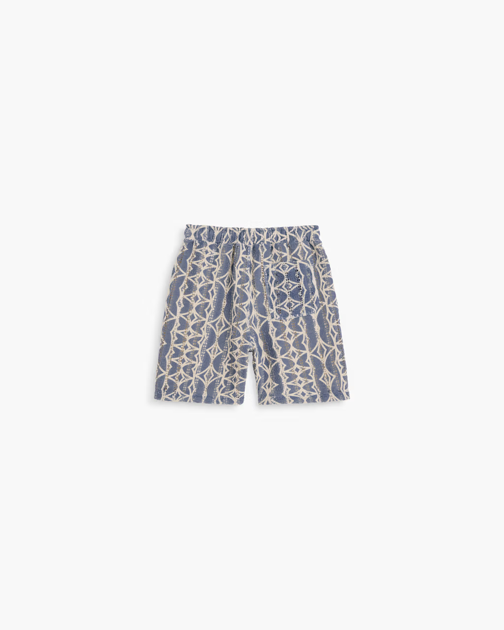 Arko Nicola Geometric Shorts Blue