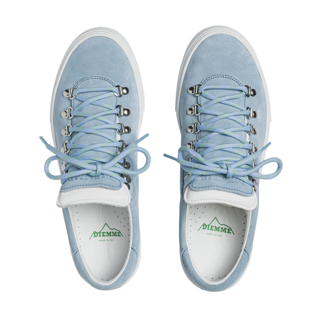 MAROSTICA LOW SUEDE PLATFORM POWDER BLUE