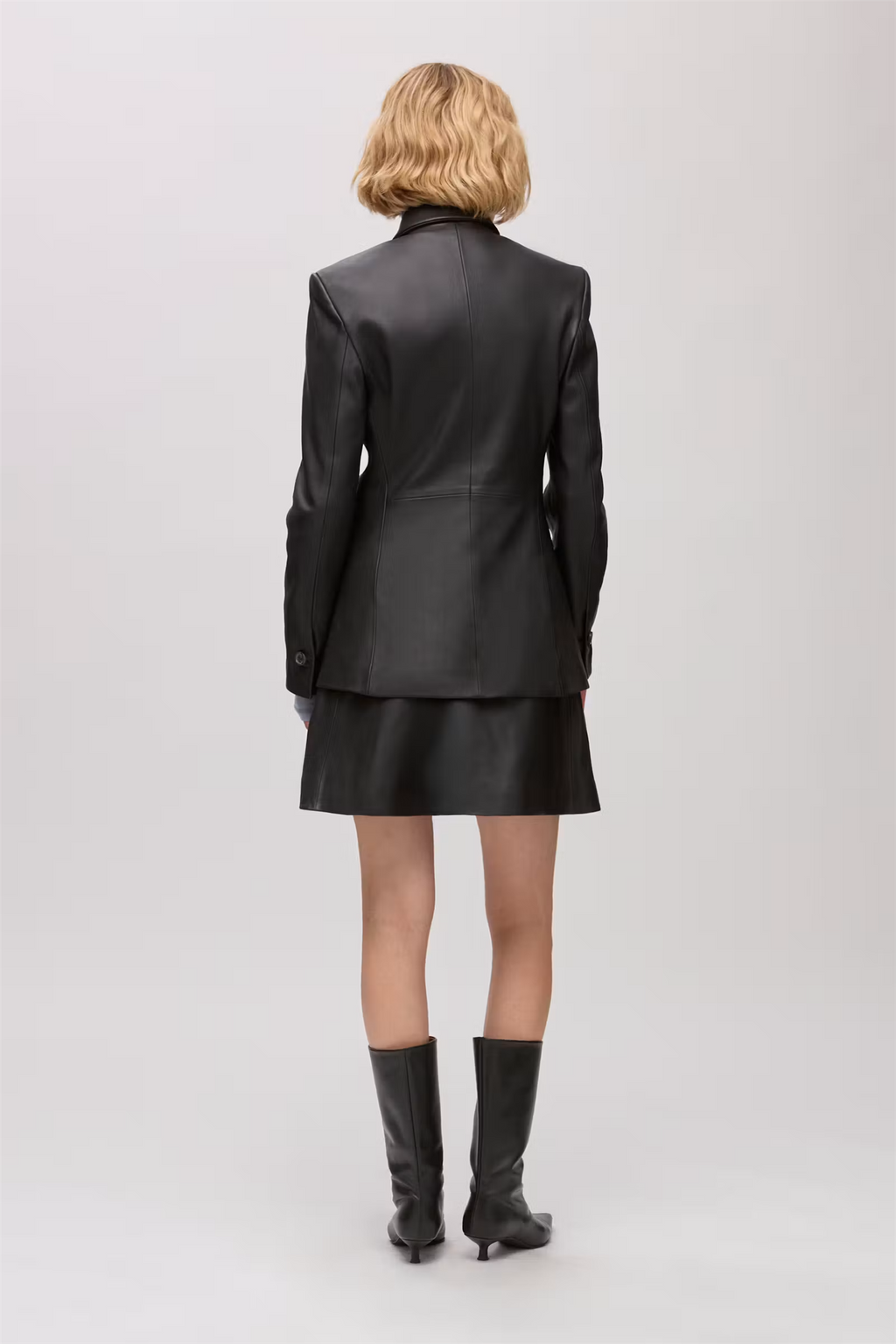 Liza Leather Jacket Black