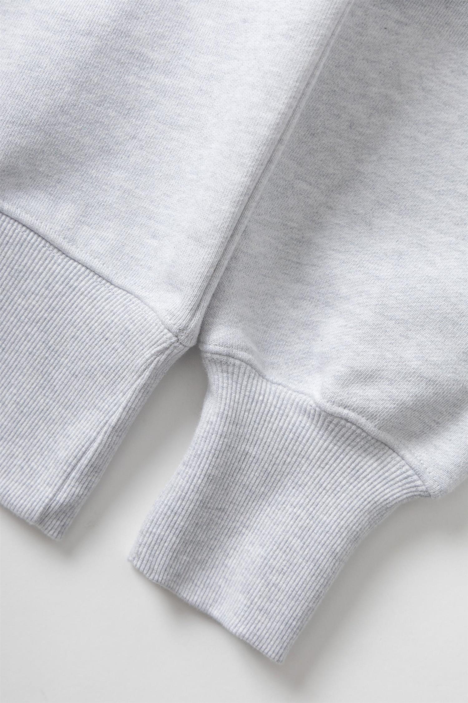 In Bloom Chest Print Sweatshirt Ash