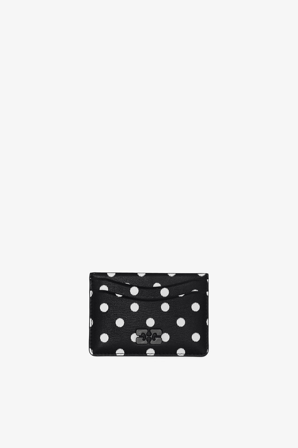 Bou Card Holder Printed Dots Black