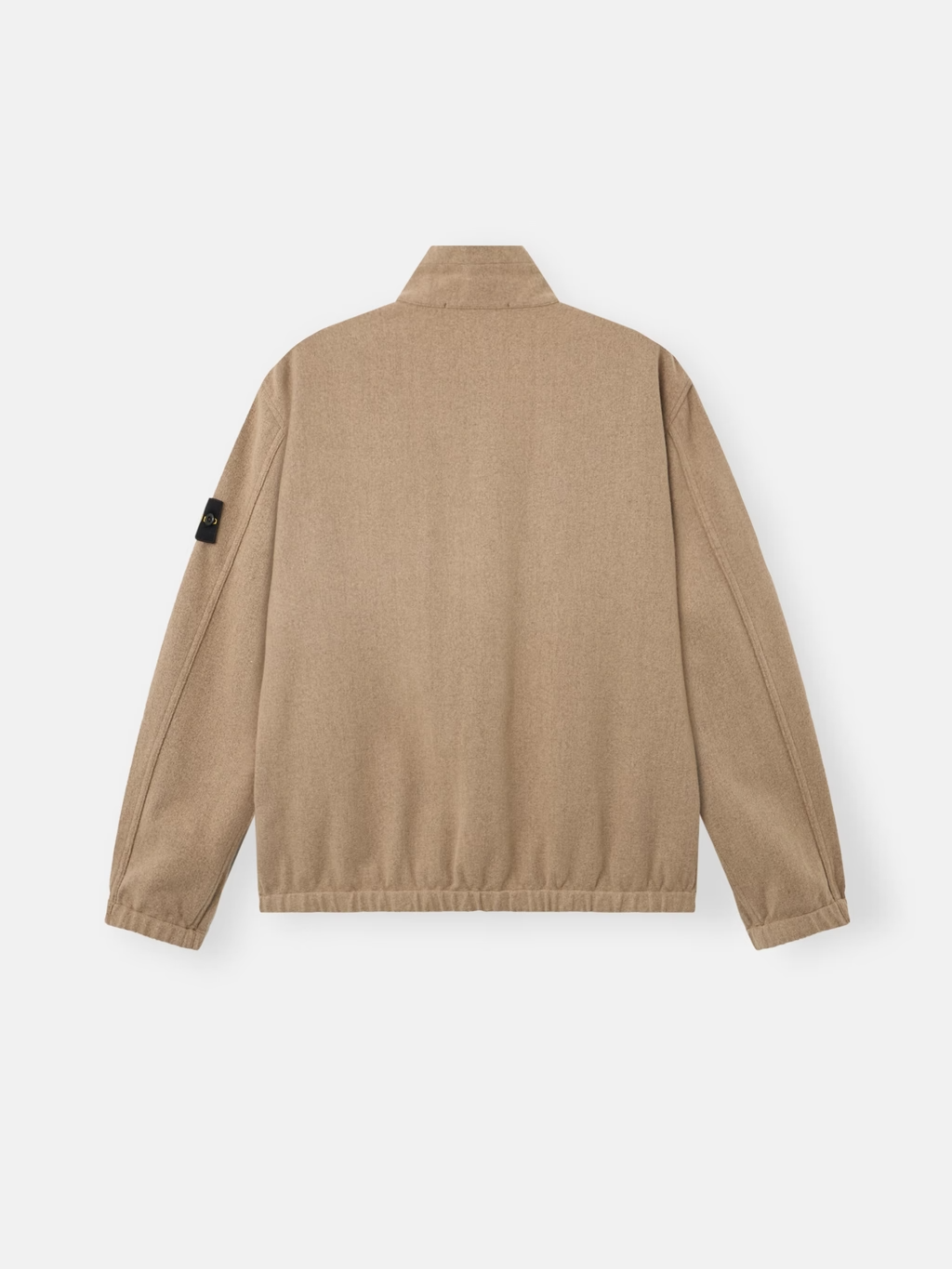 WOOL NYLON FLANNEL Overshirt BISCUIT