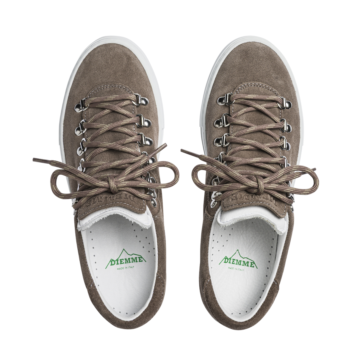 MAROSTICA LOW SUEDE PLATFORM Light Fallow