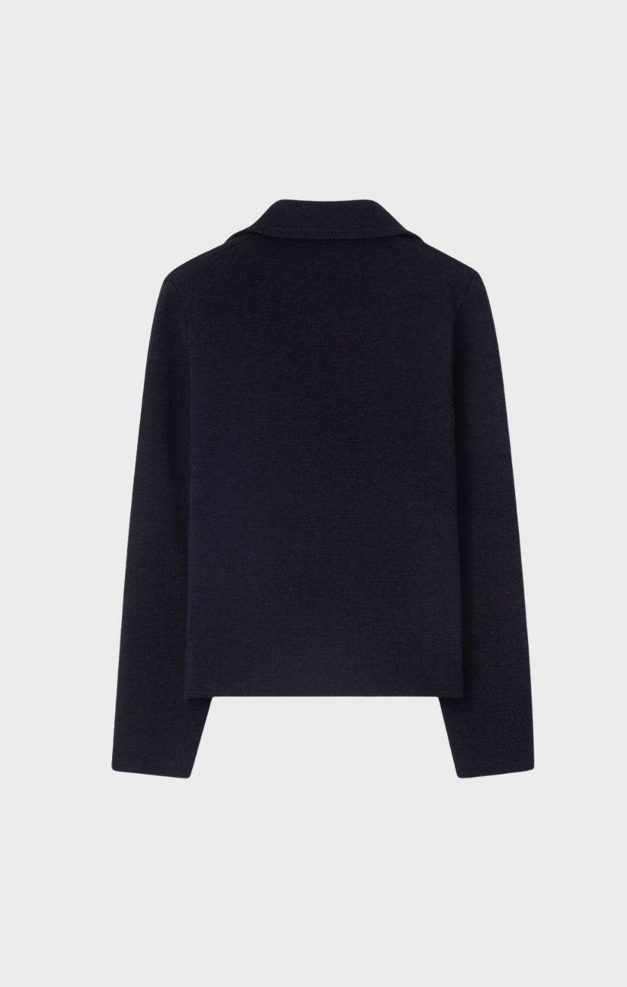 INDRA KNITTED WOOL JACKET Marine