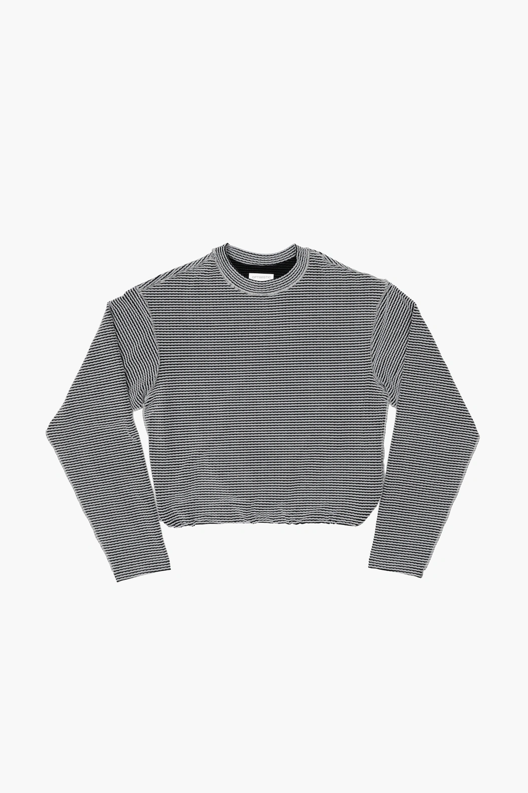 Cropped Warm Longsleeve Light Grey
