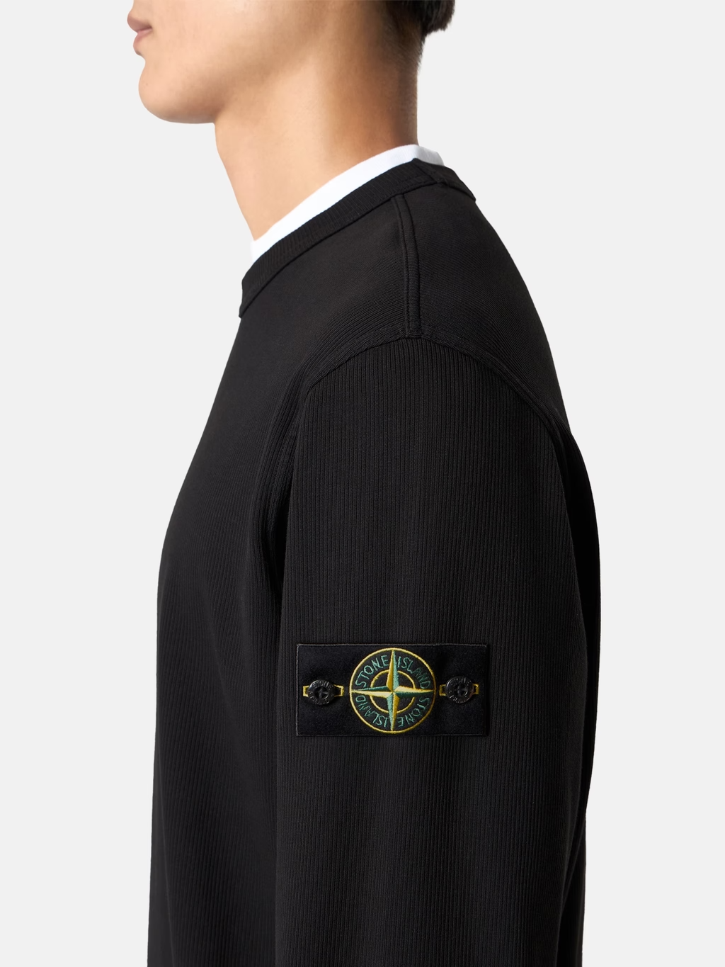 INTERLOCK SWEATSHIRT BLACK