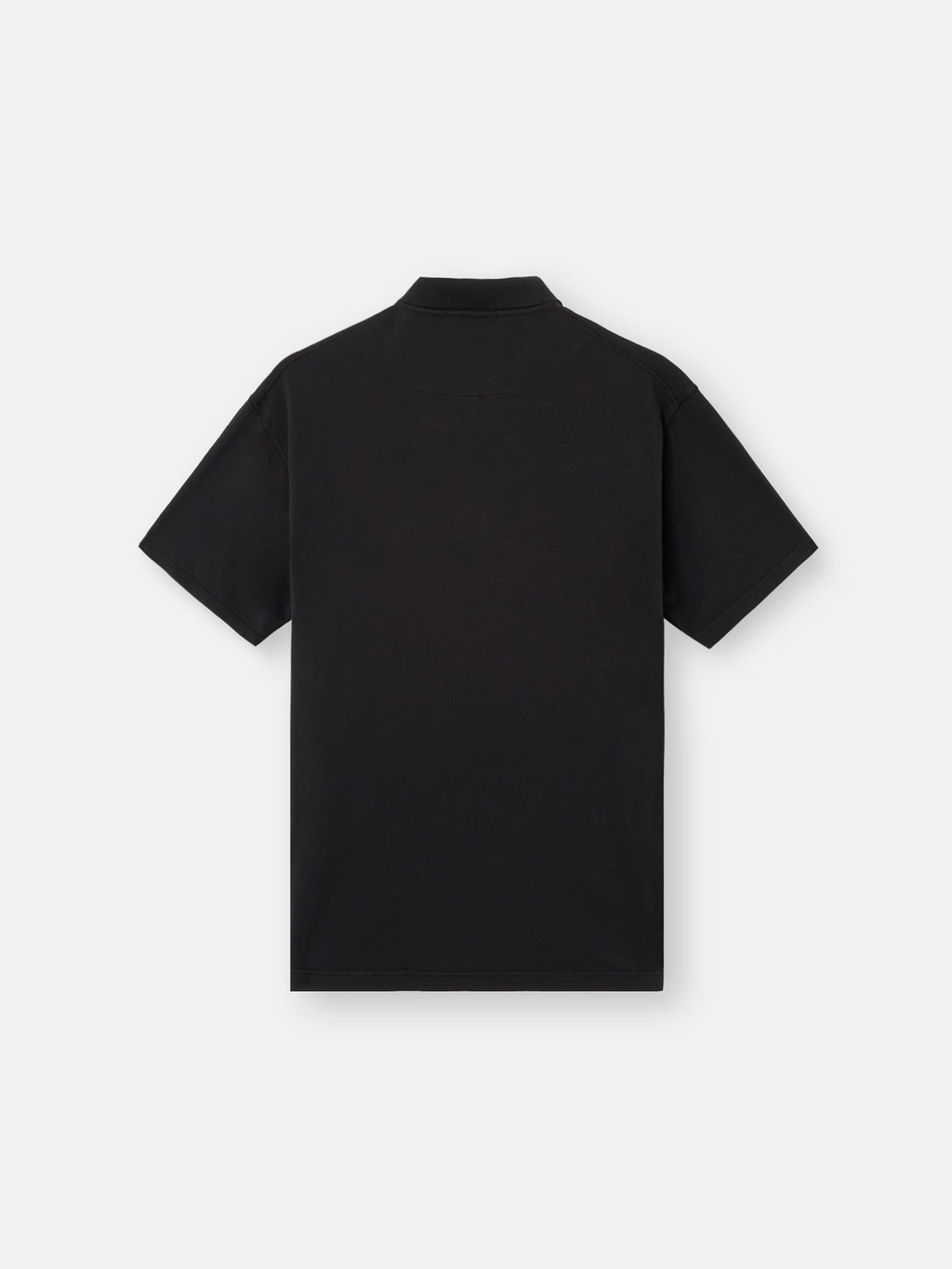 COTTON JERSEY POLO BLACK