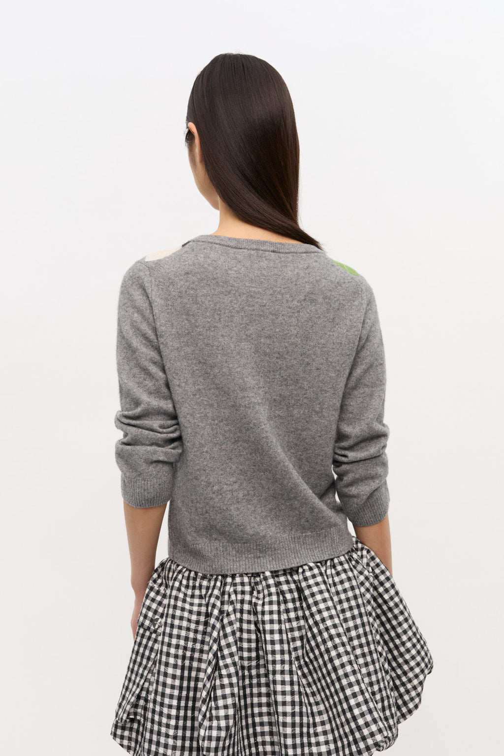 Wool Cashmere Blend Cardigan Paloma Melange