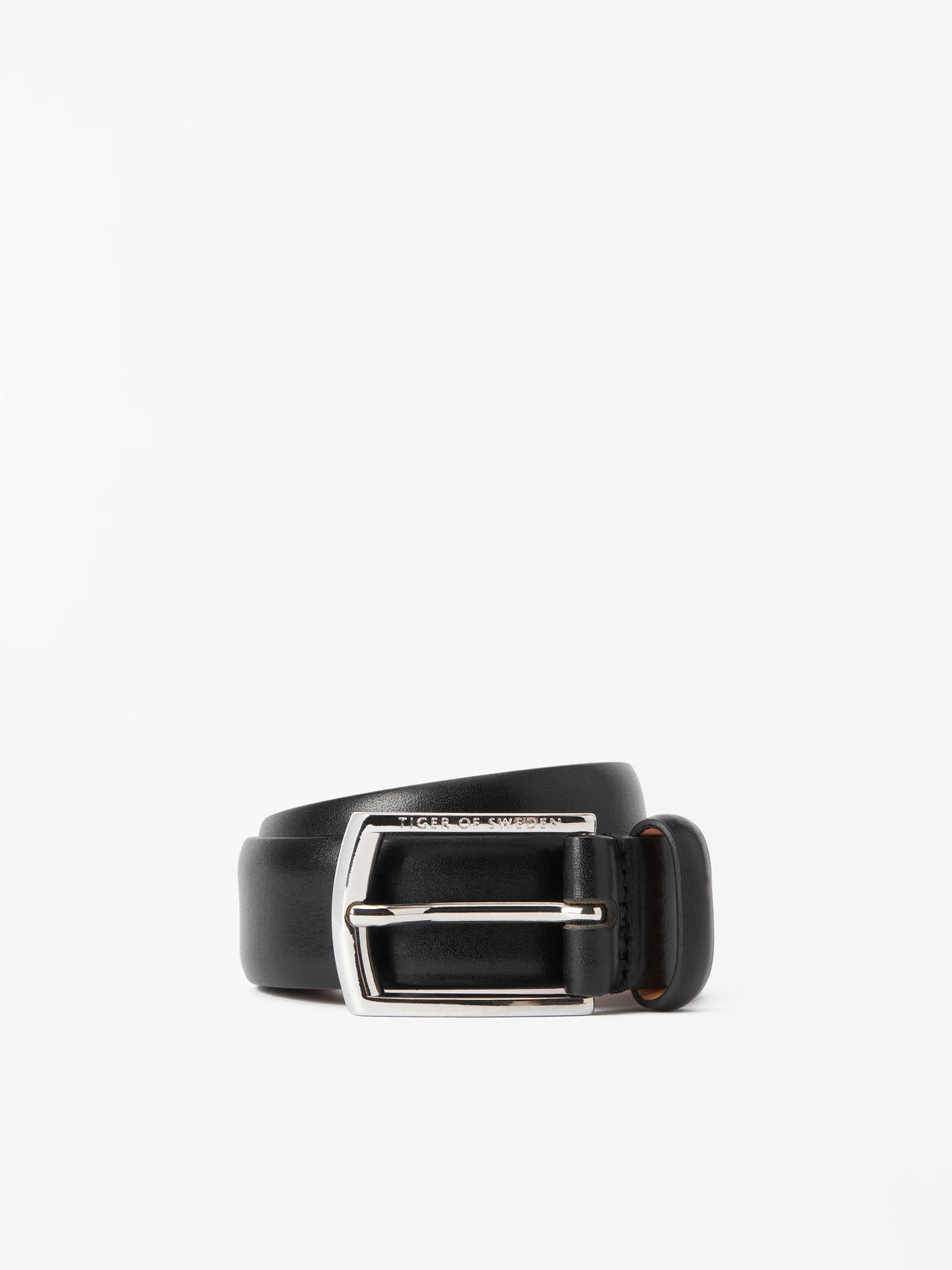Asenby Leather Belt Black<