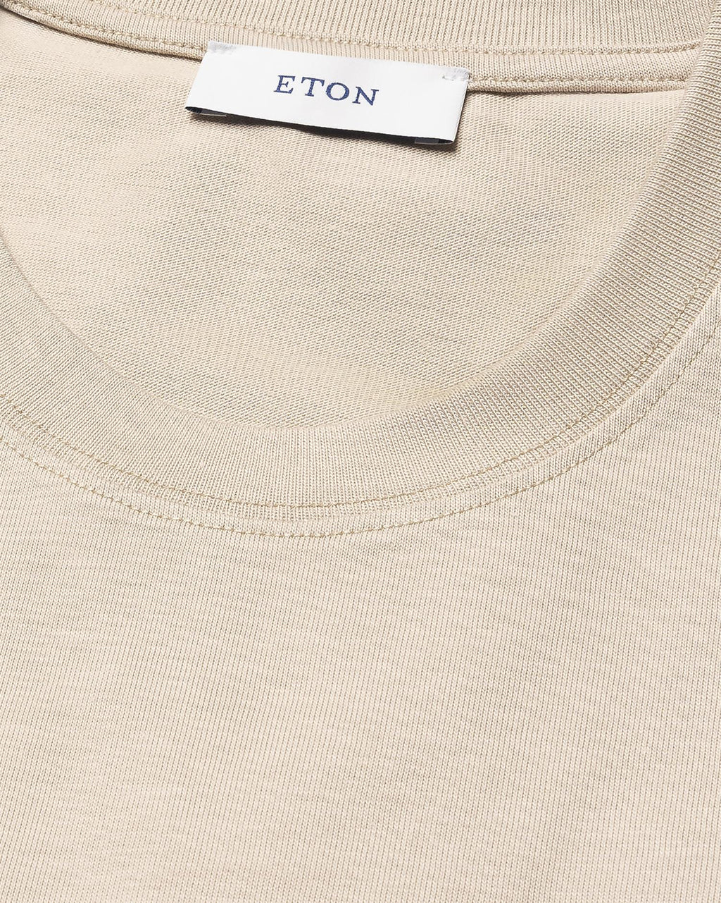 Single Jersey Supima Cotton T-shirt Beige