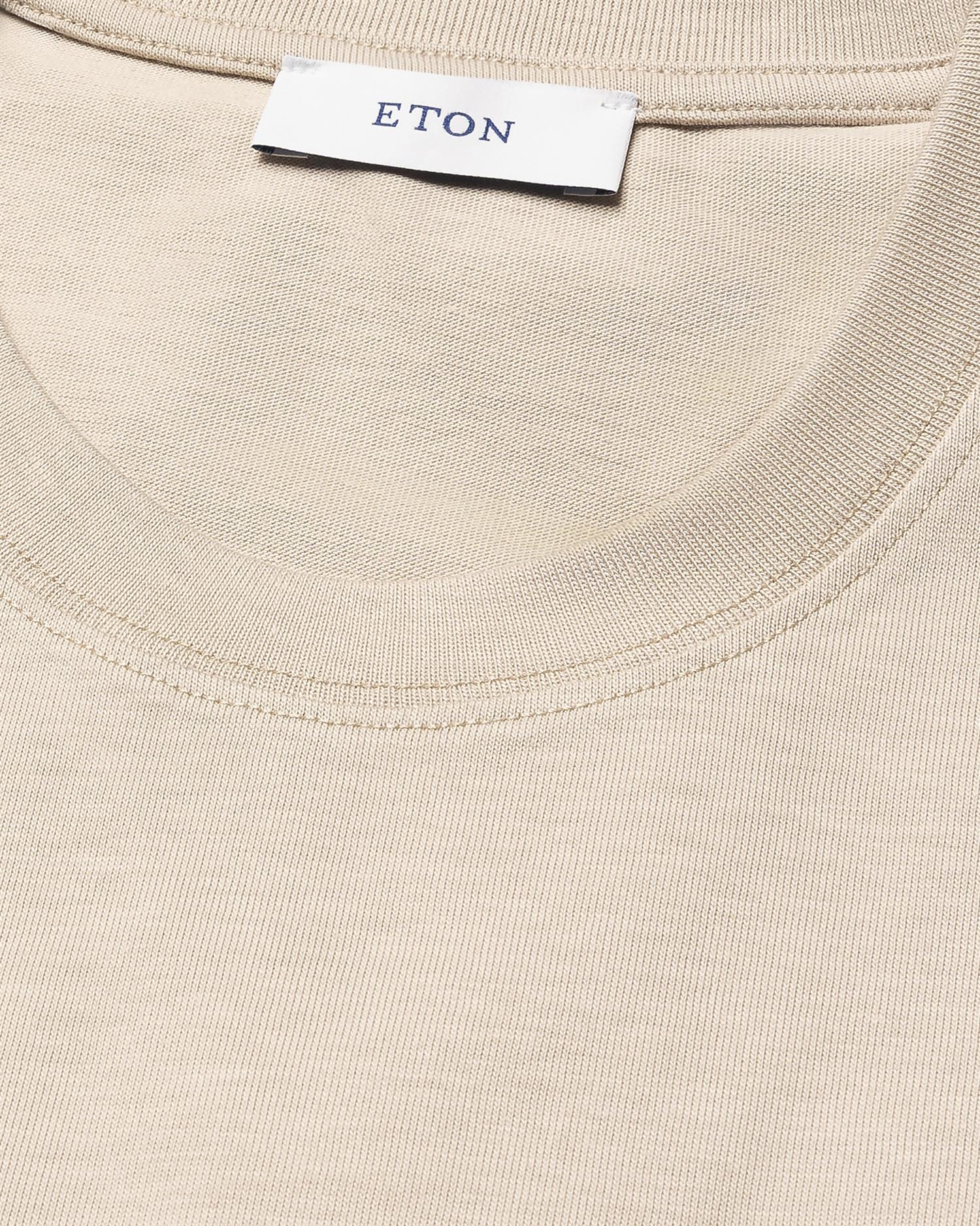 Single Jersey Supima Cotton T-shirt Beige