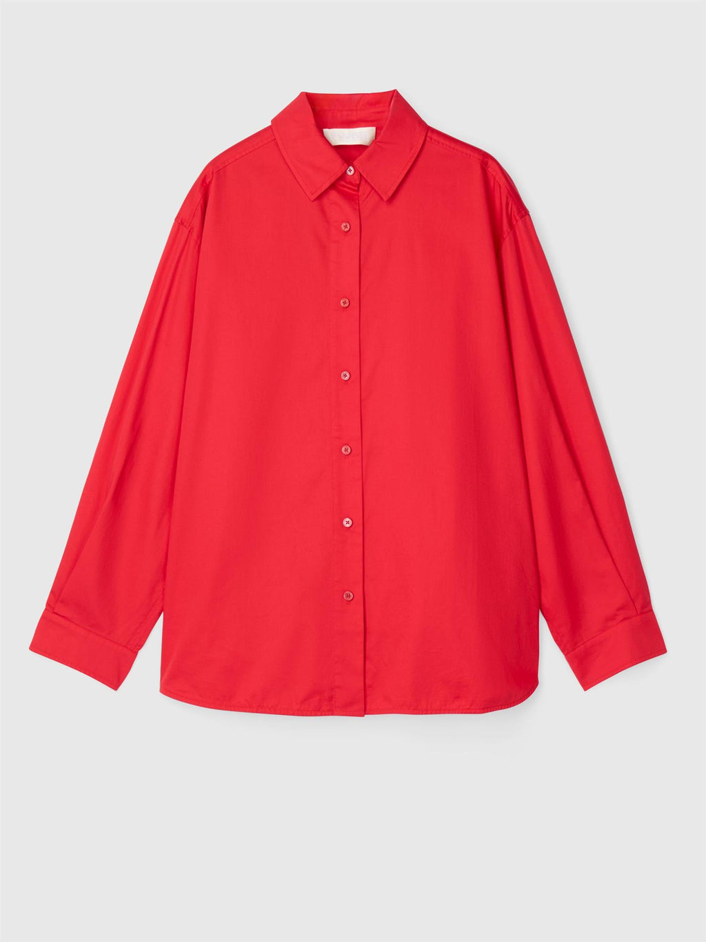 Poplin Workwear Shirt Vivid Red