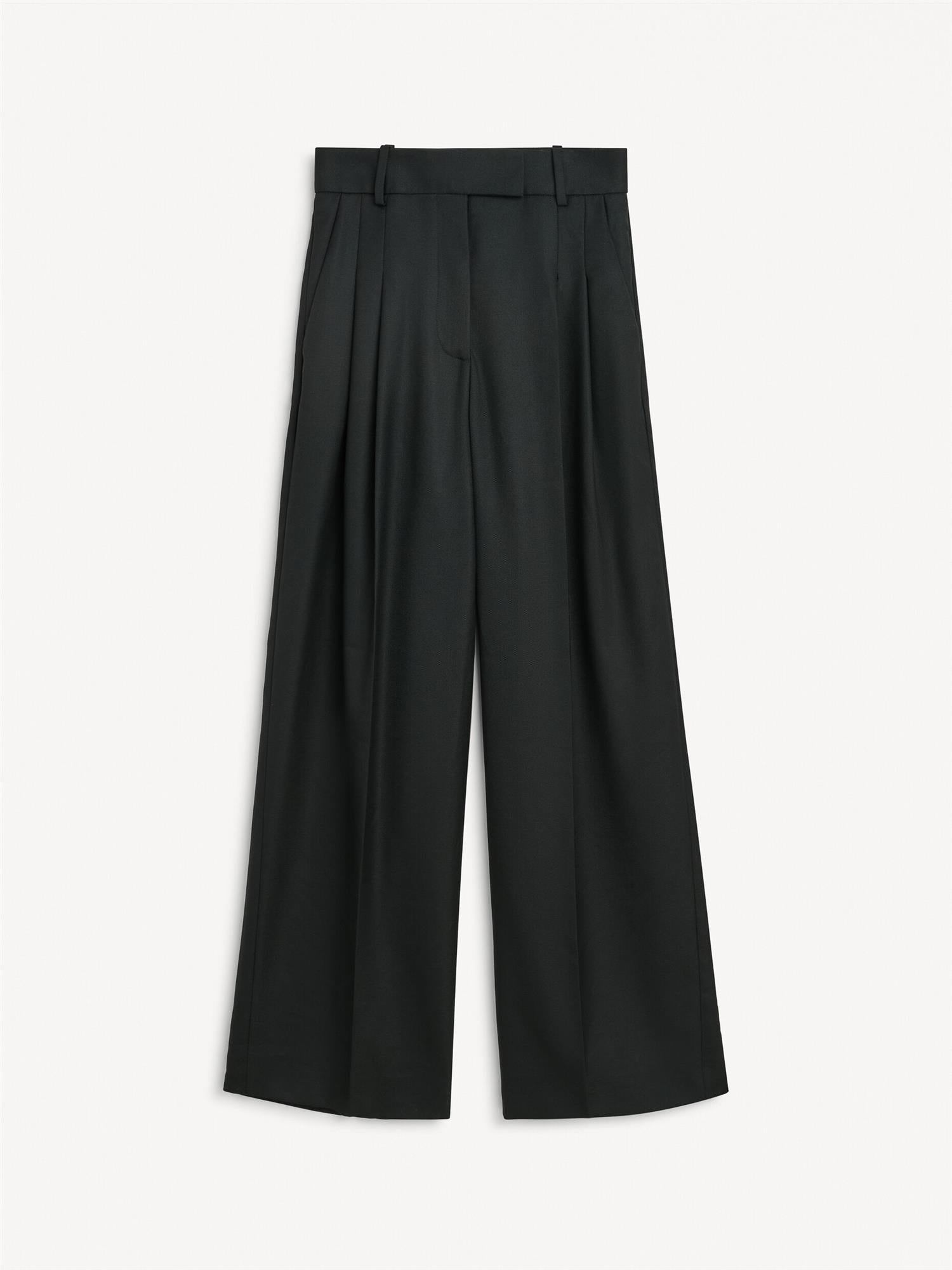 CYMBARIA High Waist Trousers Black