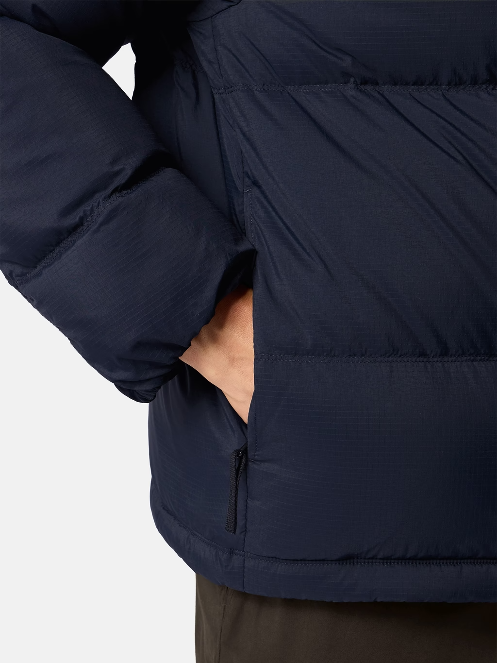 RIPSTOP CORDURA® DOWN JACKET NAVY BLUE
