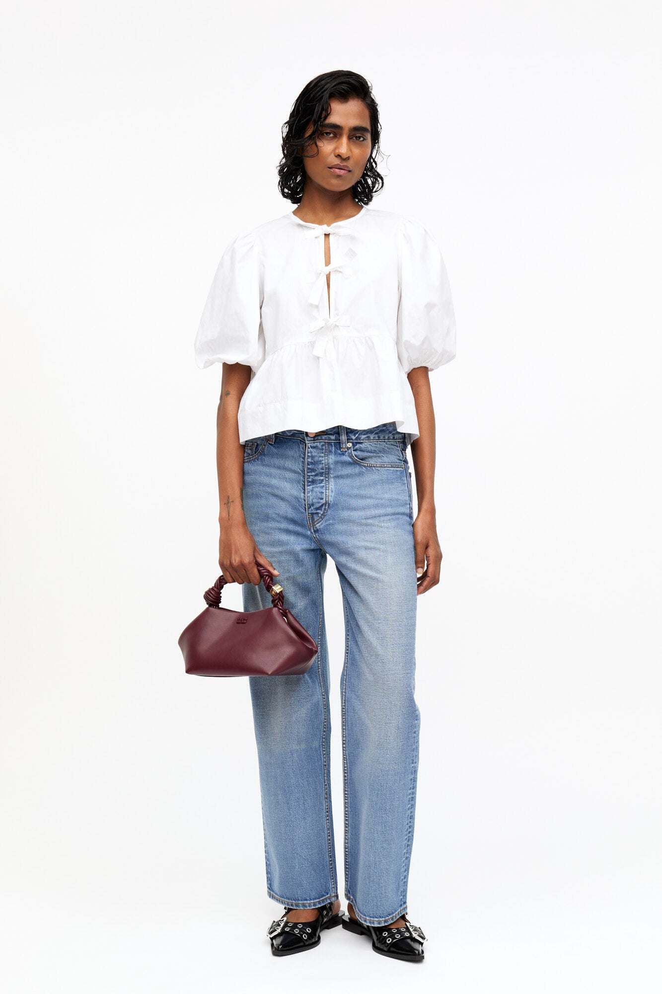 Bou Bag Small Burgundy