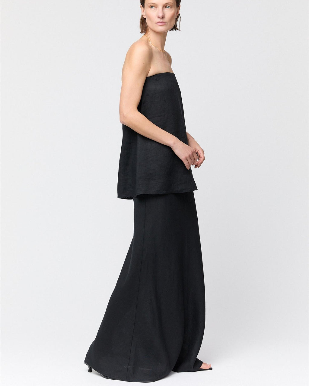 Santorini Top Jet Black