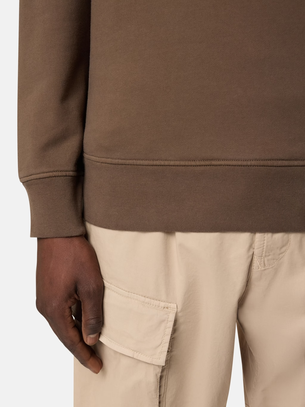 ORGANIC COTTON FLEECE SWEATSHIRT UMBER