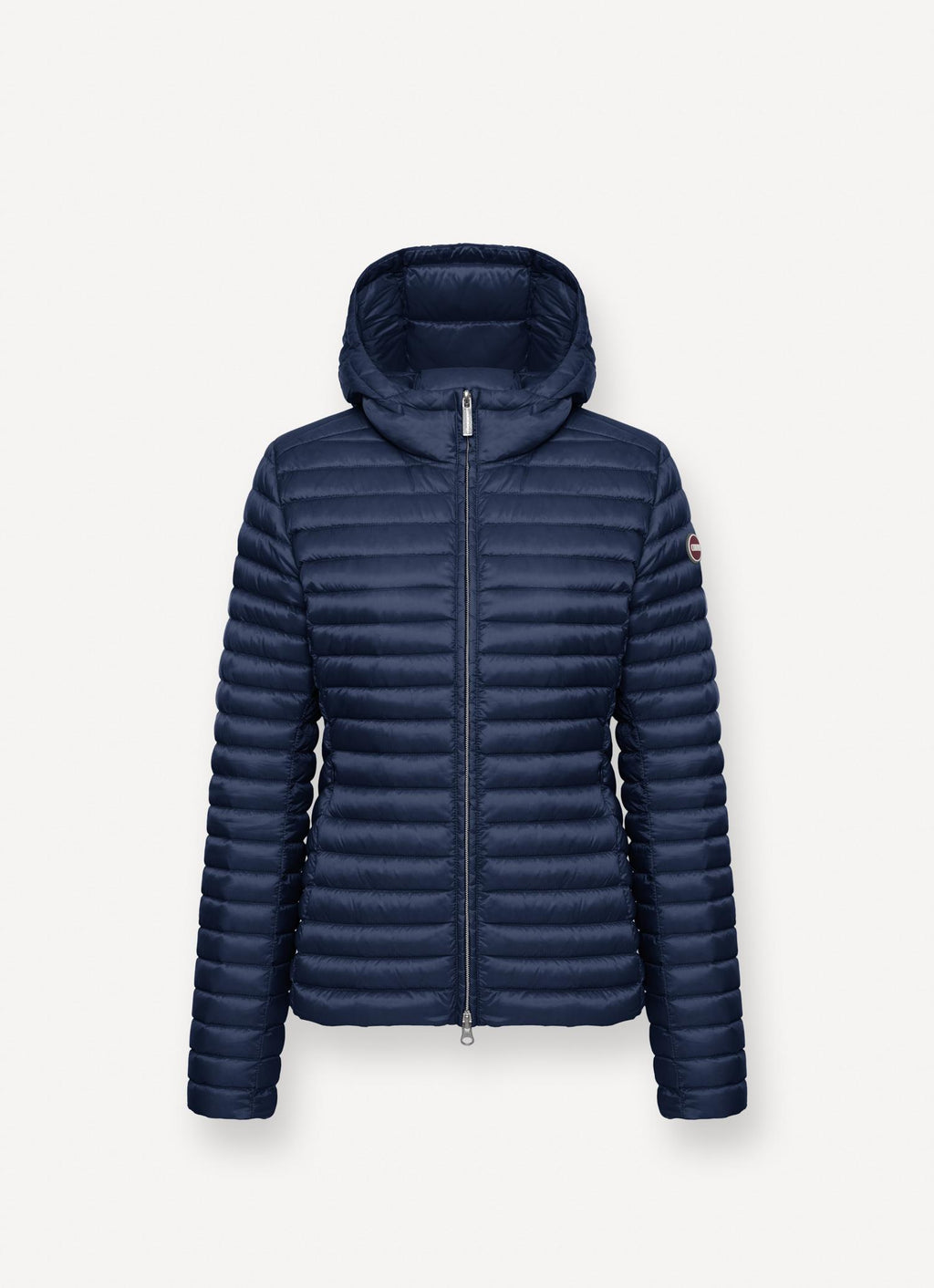 LIGHTWEIGHT DOWN JACKET WITH HOOD NAVY BLUE