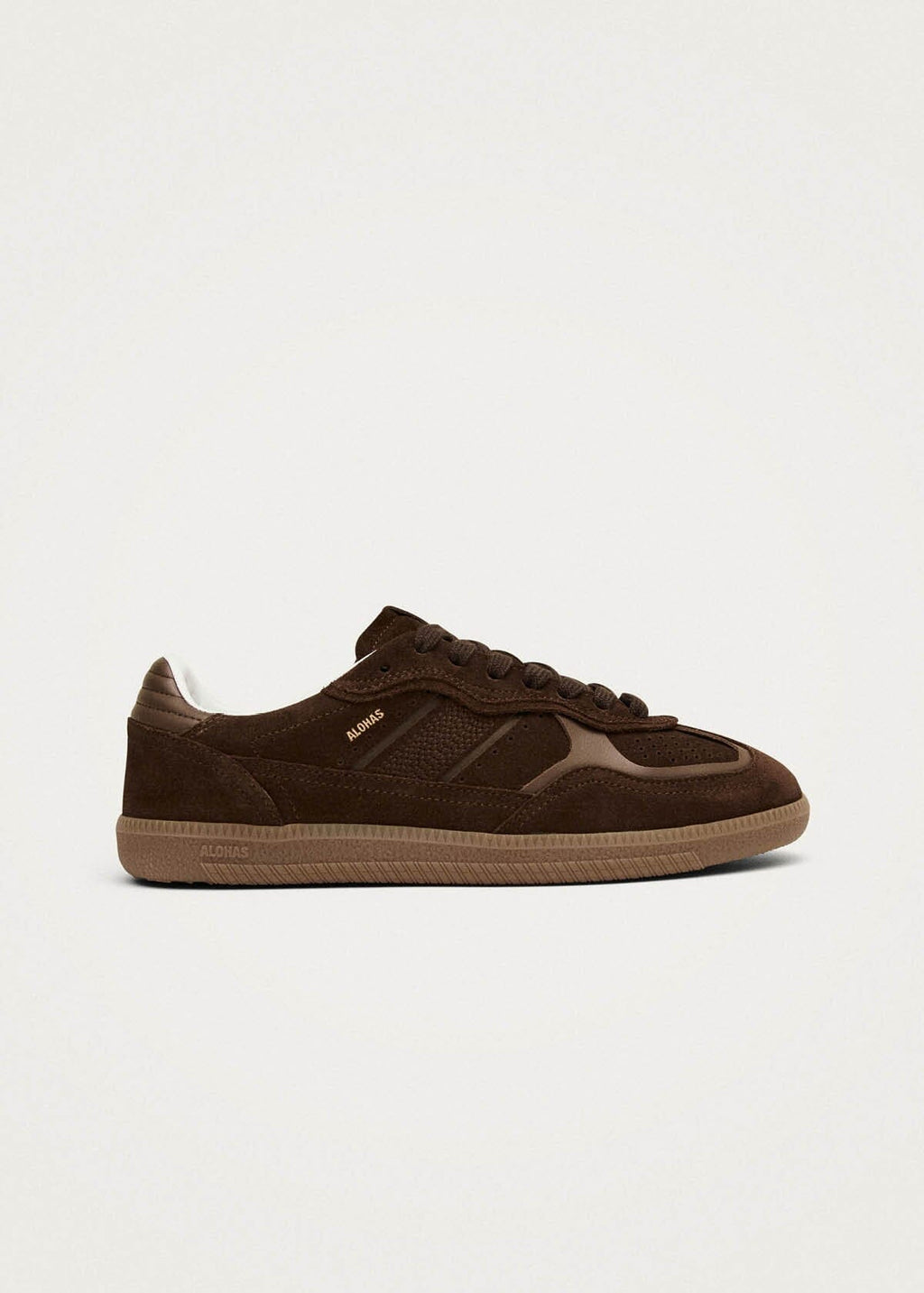 TB.490 Leather Sneakers Rife Chocolate Brown