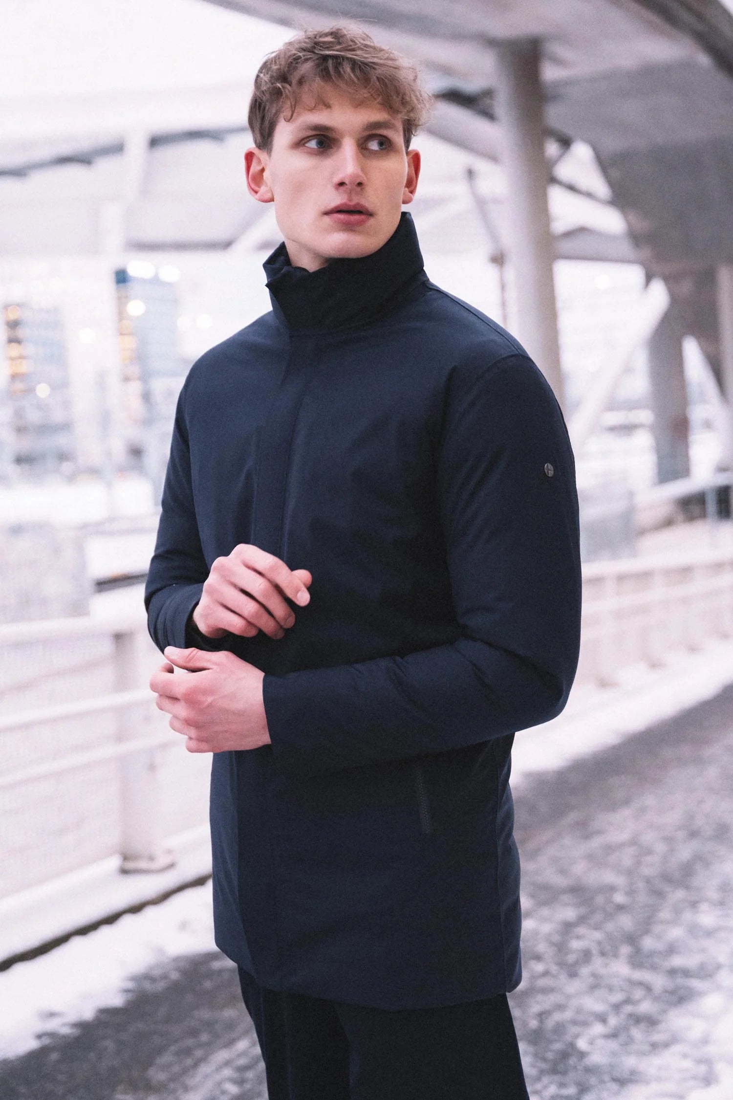 Axis Loro Piana Jacket Deep Blue