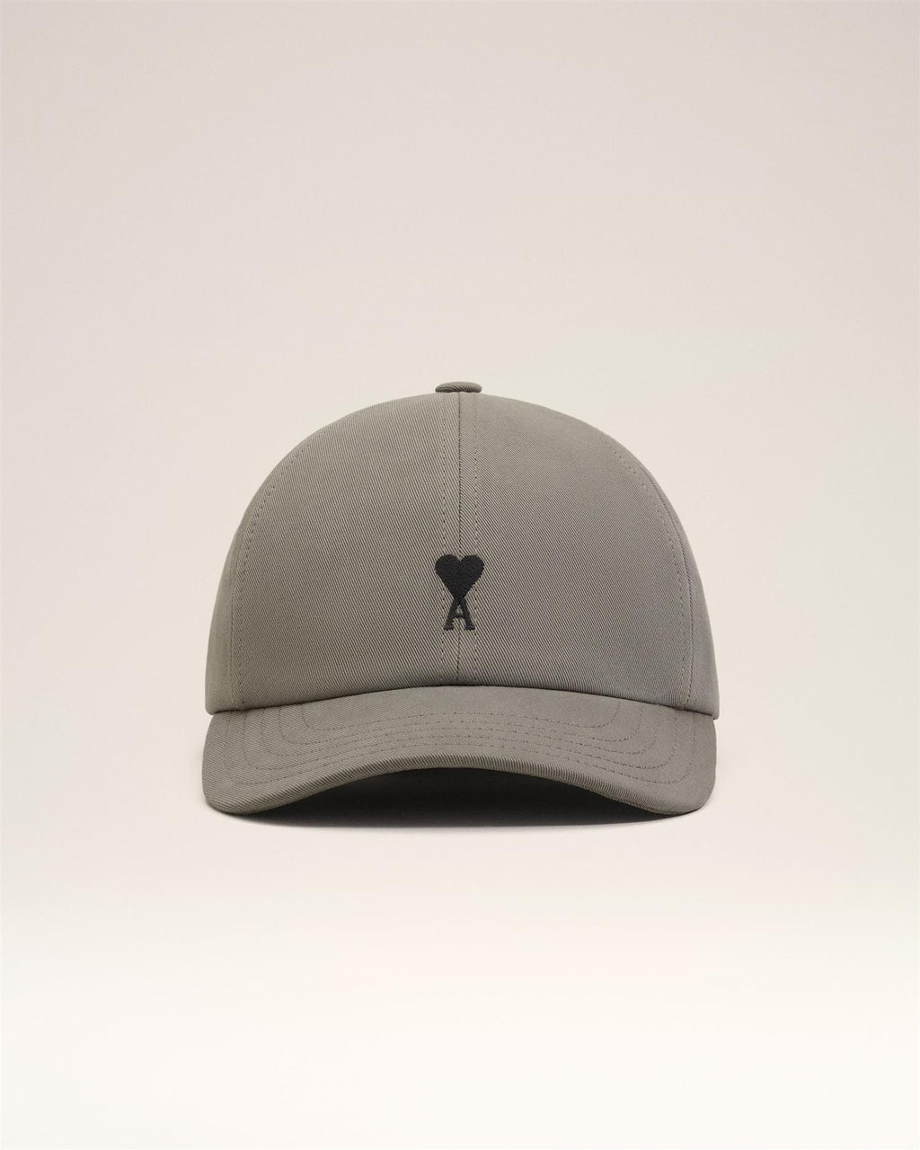 EMBROIDERED AMI DE COEUR LOGO CAP CARBONE