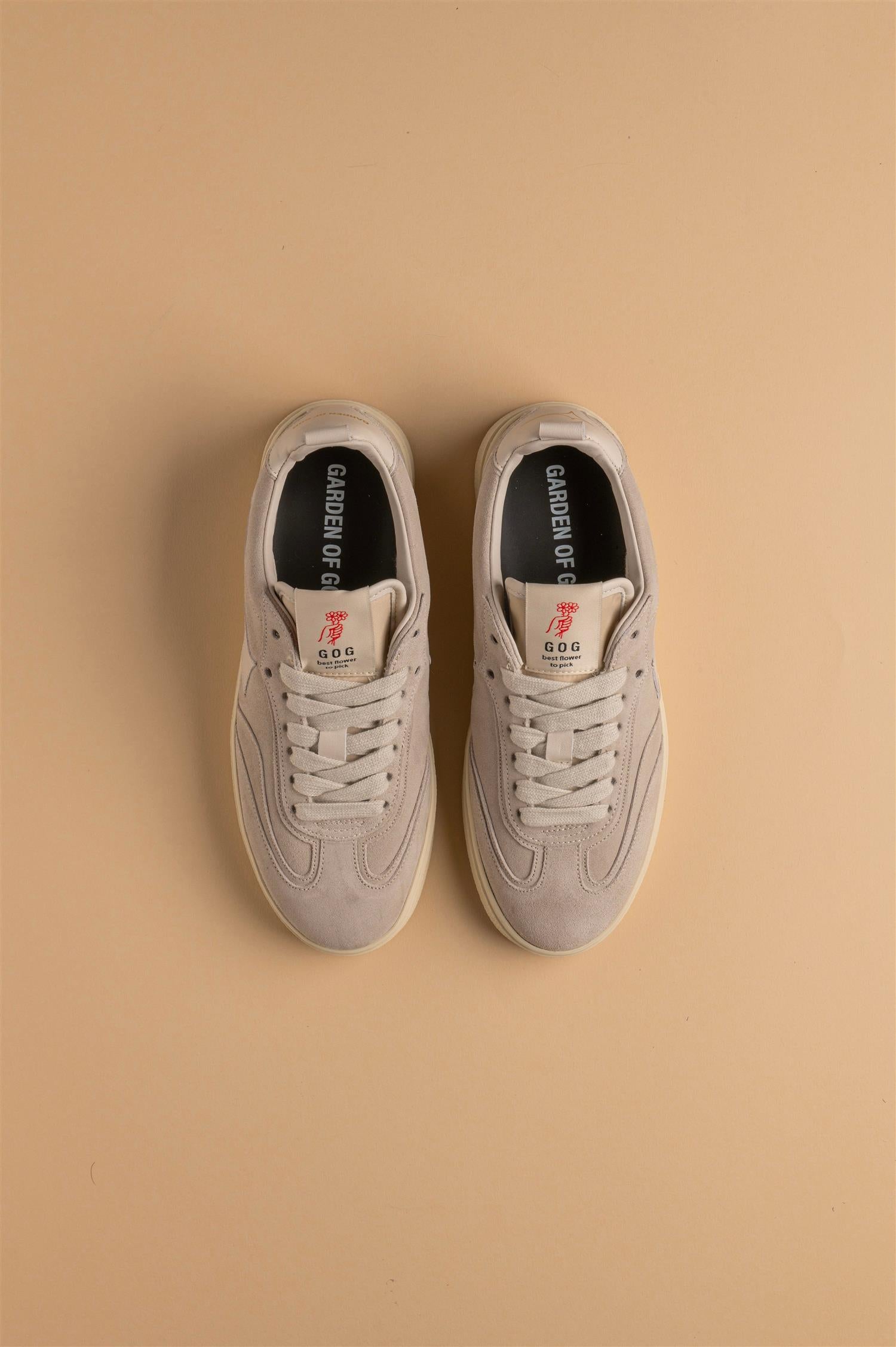 Earth Suede Sneaker Taupe