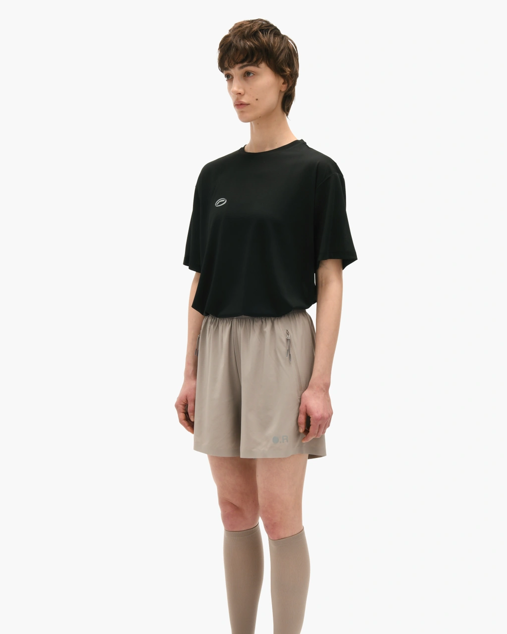 Relaxed Shorts CAMEL