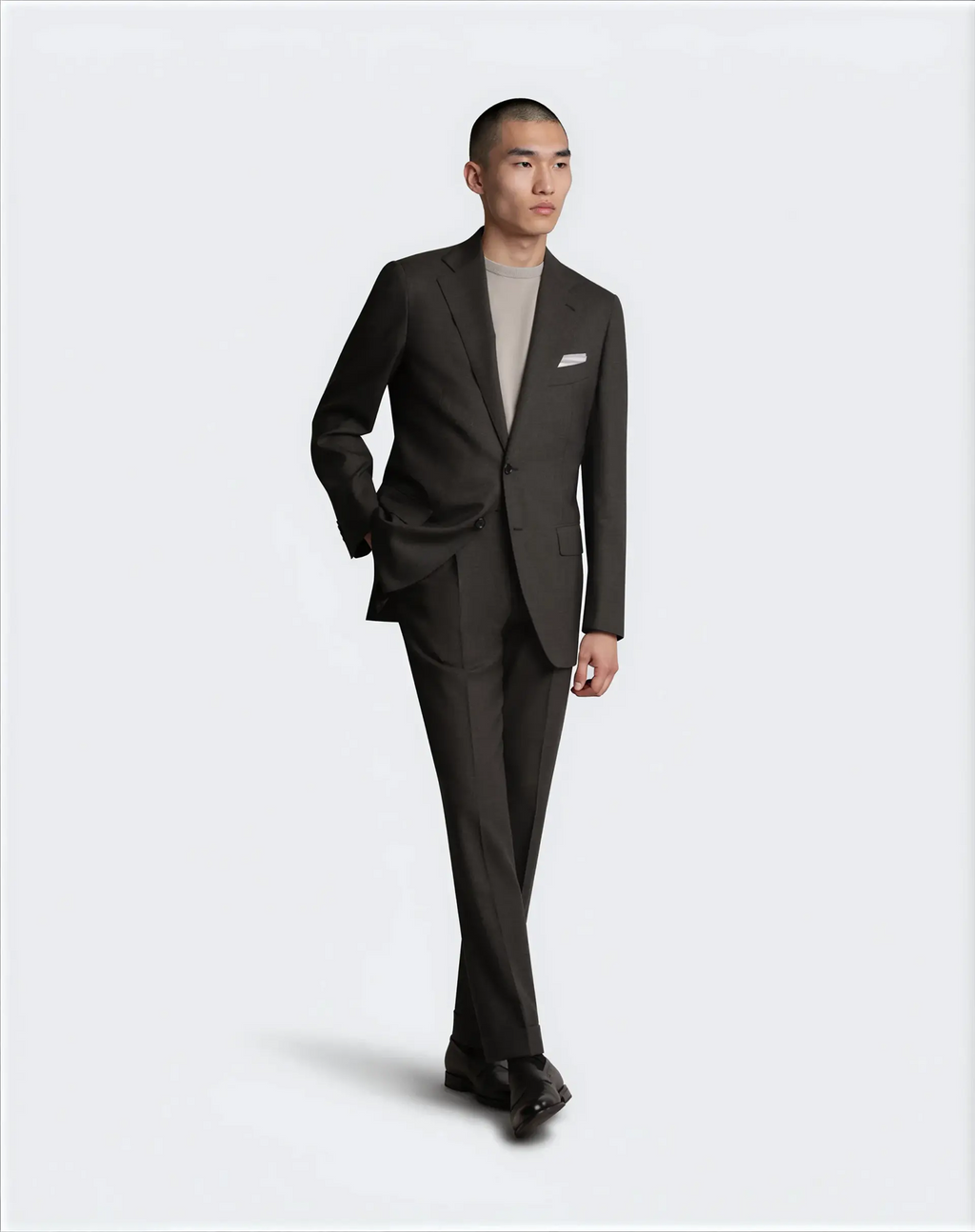 Mod 2 Single Breasted Twist Blazer Grey (Part of Suit)