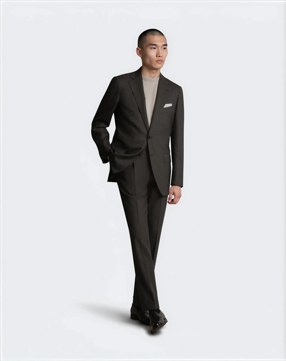 Mod 2 Single Breasted Twist Blazer Grey (Part of Suit)