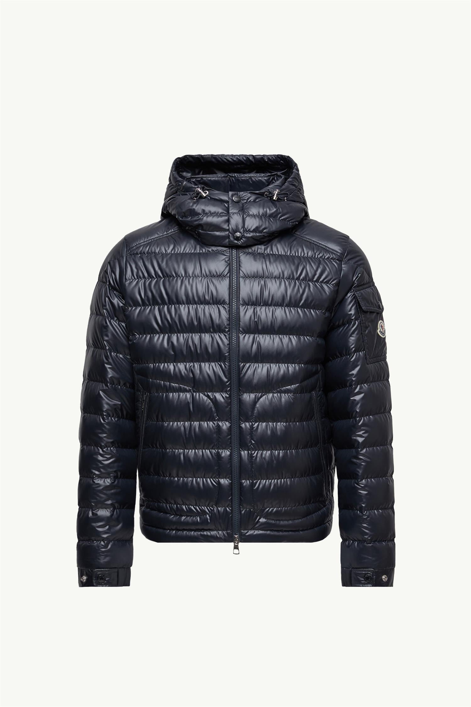 Lauros Hooded Down Jacket Navy