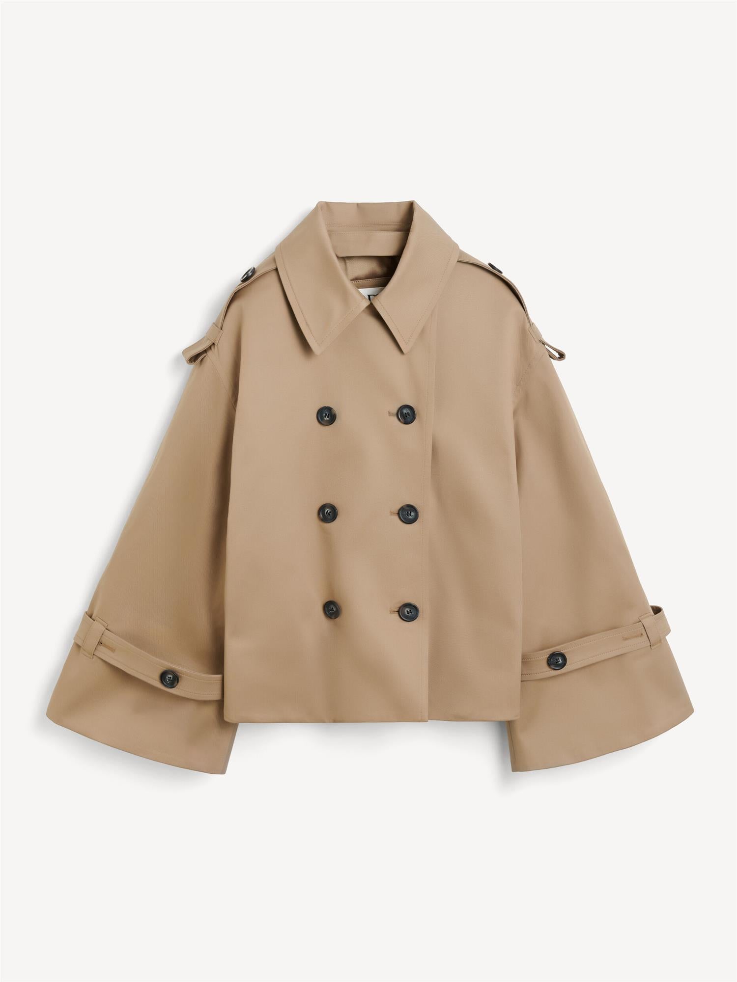 ALISANDRA SHORT TRENCH JACKET Fosil
