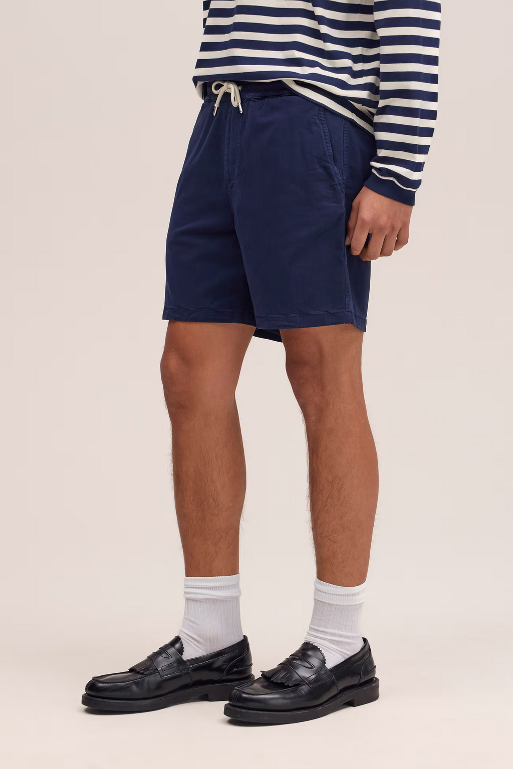 Gregor Lyocell blend Shorts 1154 Navy Blue