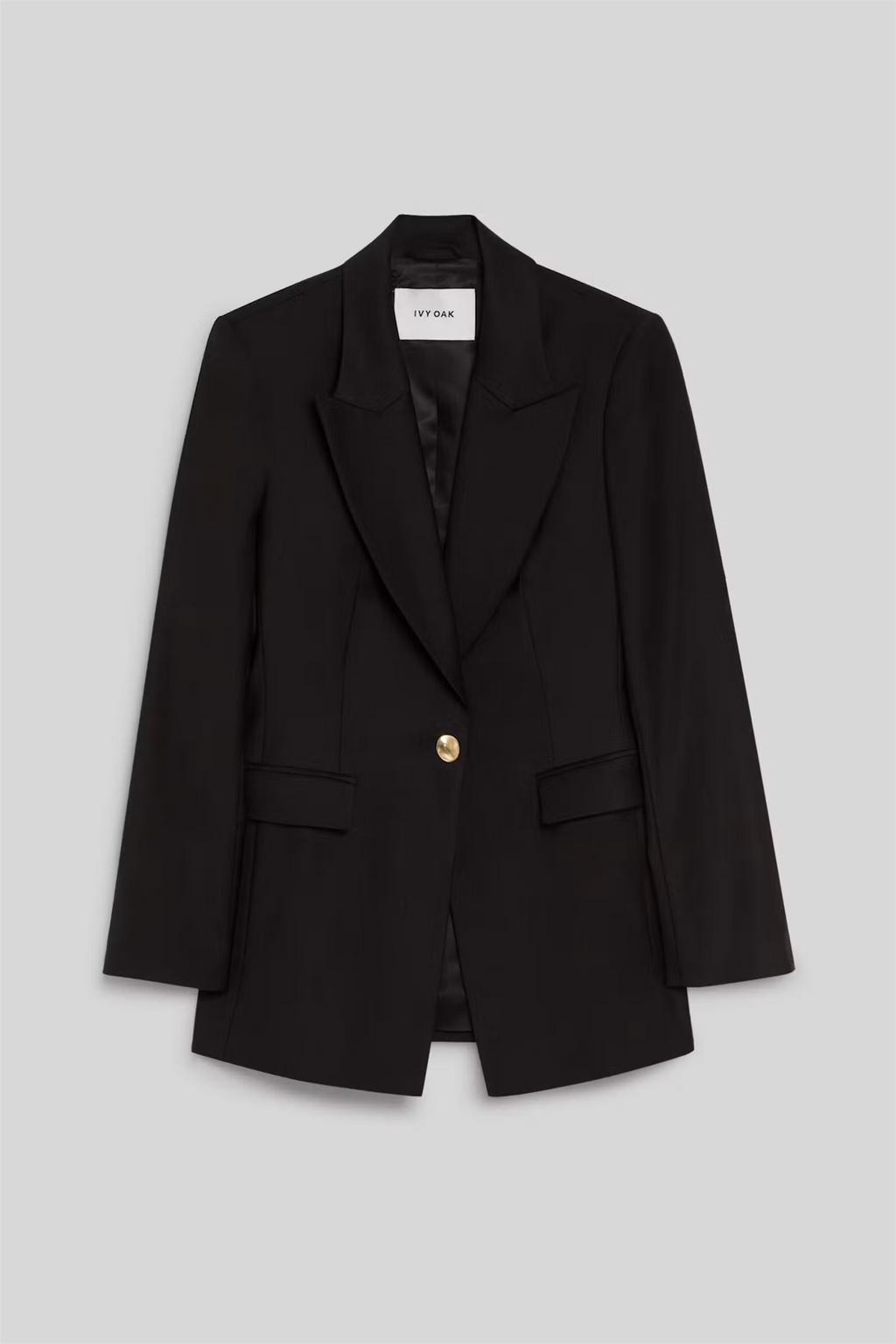 Jolanka Wool Blend Blazer Black