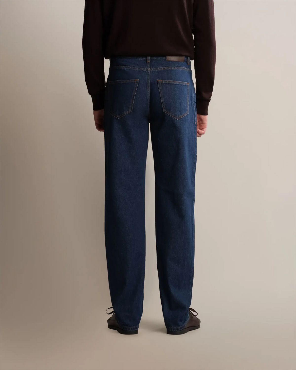 Cavour Regular Straight Leg Jeans Navy