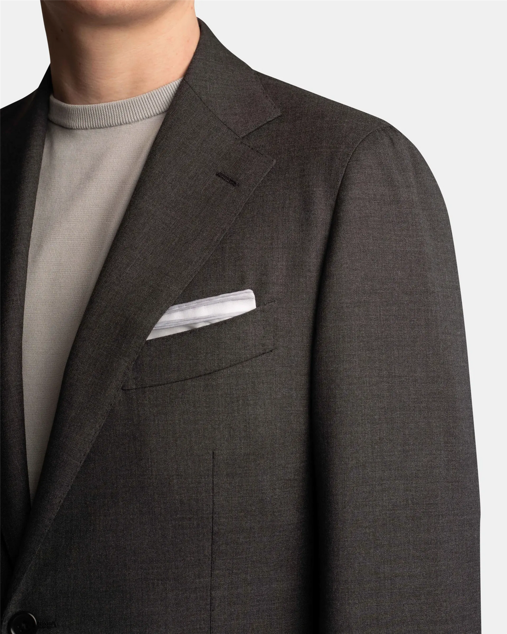 Mod 2 Single Breasted Twist Blazer Grey (Part of Suit)