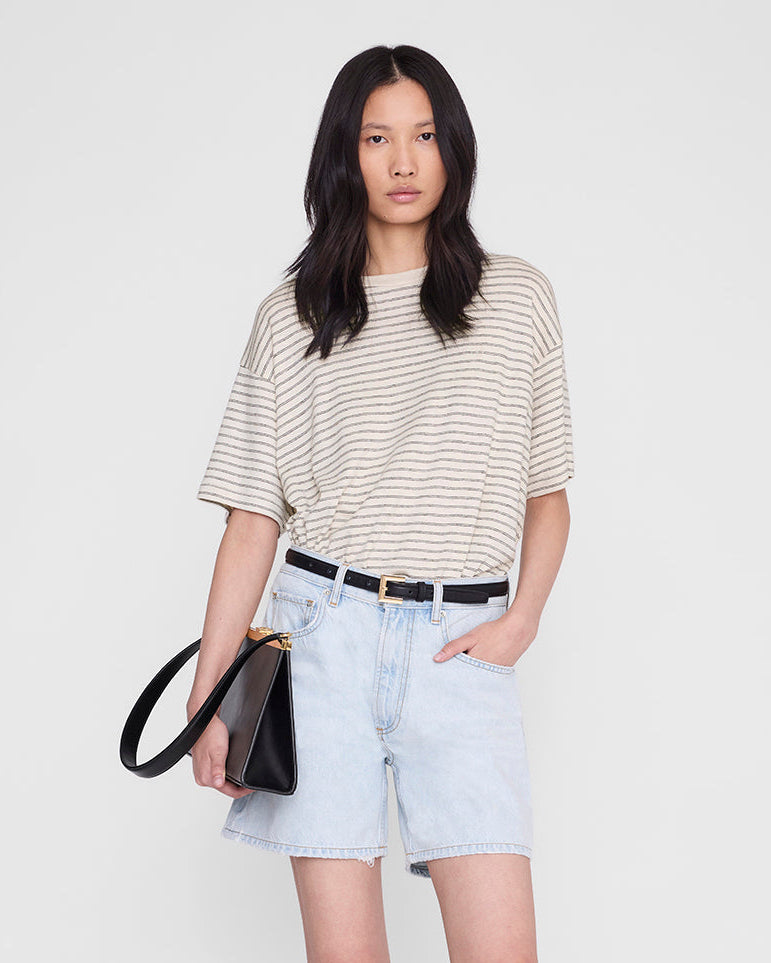 CADE T-SHIRT BLACK STRIPE