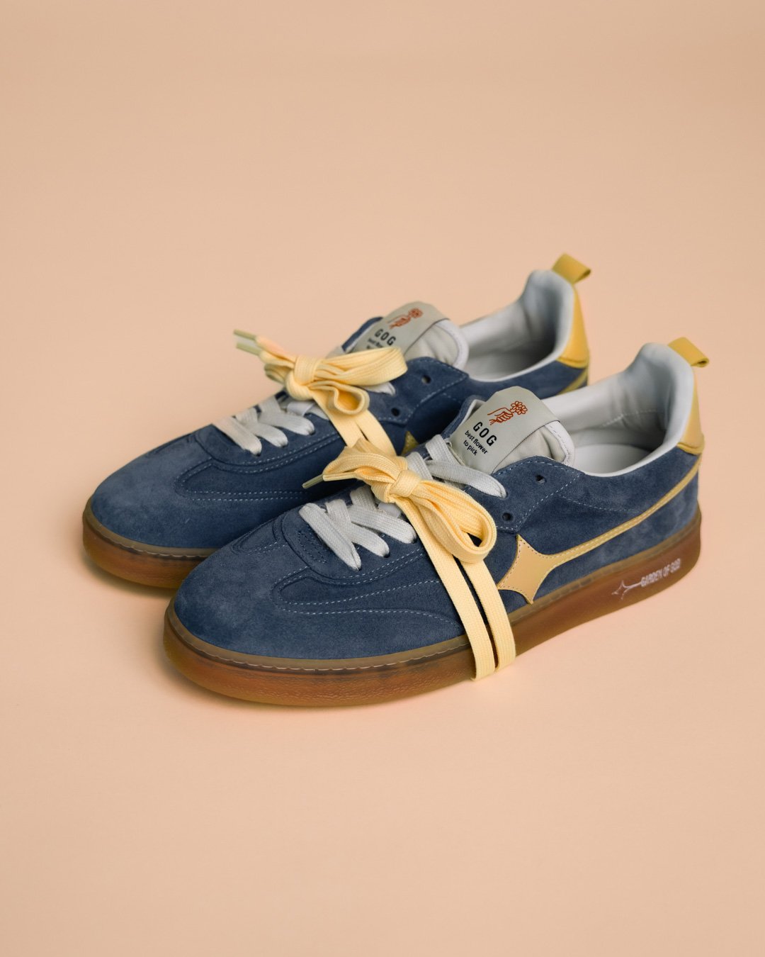 Earth Suede Sneaker Grey Yellow/Mane