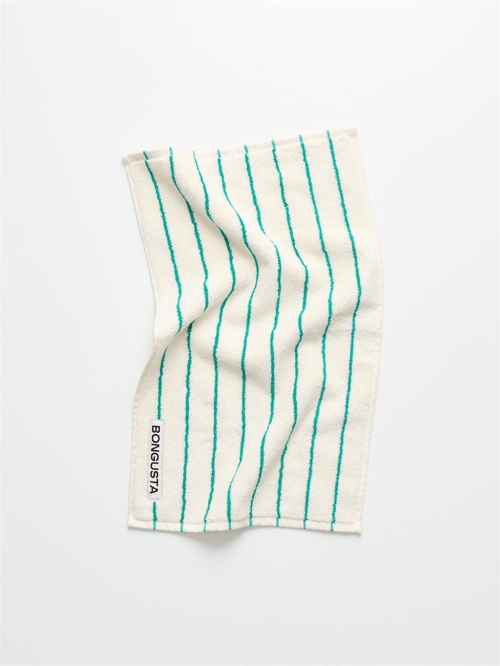 NARAM Wash Cloth 30x30cm pure white/grass