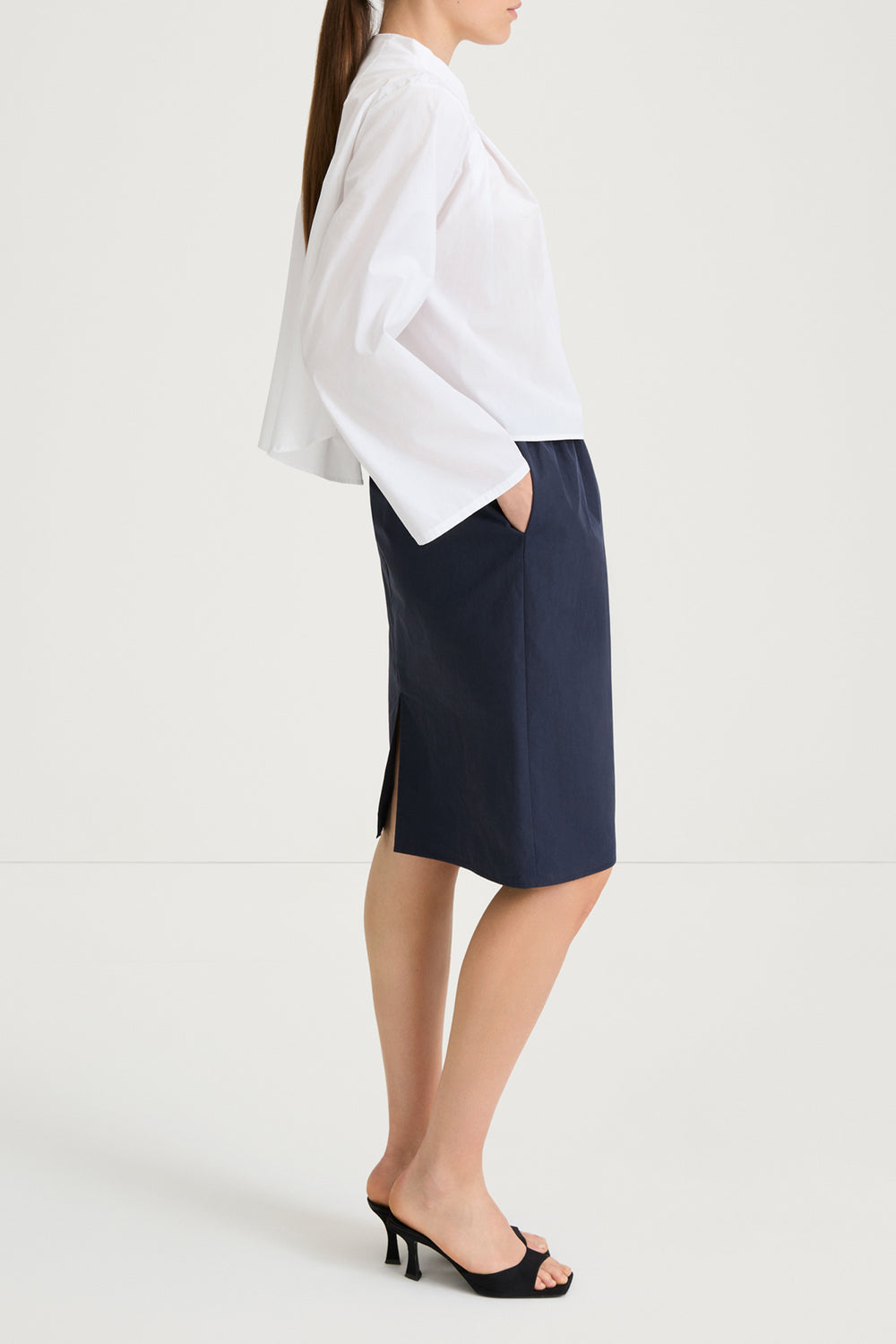 JAYLENE COTTON SHIRT WHITE